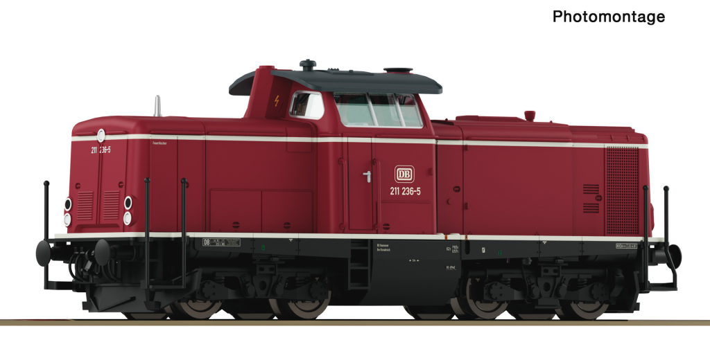 Fleischmann 721210 Diesellokomotive 211 236-5 DB Spur N