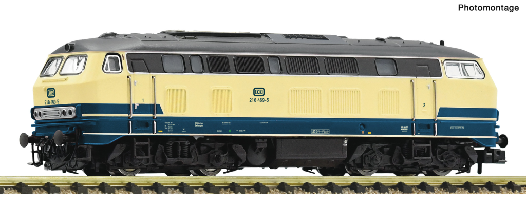 Fleischmann 7360011 Diesellokomotive 218 469-5 DB Spur N