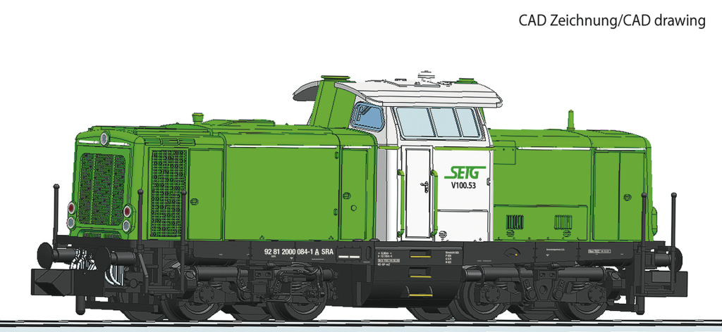 Fleischmann 721283 Diesellokomotive V 100.53 SETG Spur N