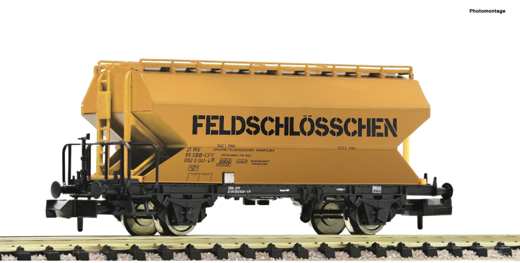 Fleischmann 6660012 Getreidesilowagen Feldschlösschen SBB Spur N