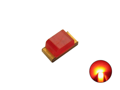 LED SMD 0603 rot diffus eingefärbt