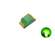 LED SMD 0603 grün diffus eingefärbt