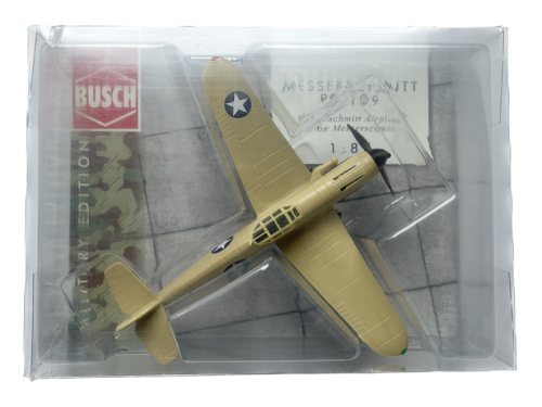 Busch 25003 Messerschmitt BF 109 USA - Nordafrika Spur H0