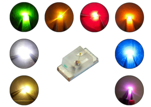 TRU COMPONENTS STD-LEDS LED-Sortiment Rot, Grün, Gelb, Blau, Weiß Rund 3  mm, 5 mm kaufen