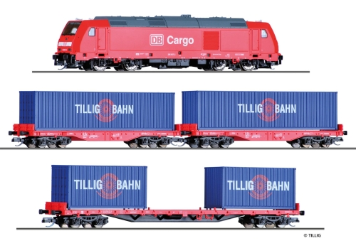 TILLIG 01445 Güterzugset der DB AG Spur TT