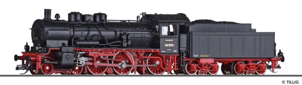 TILLIG 02030 Dampflokomotive der DRG Spur TT