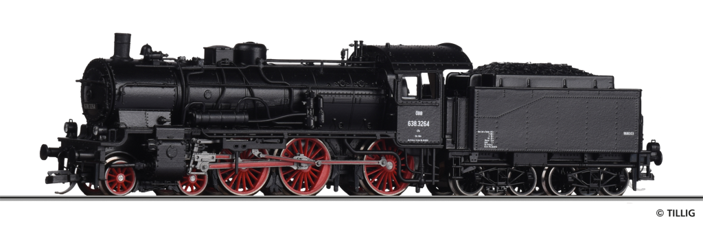 TILLIG 02032 Dampflokomotive der ÖBB Spur TT