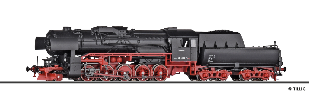 TILLIG 02060 Dampflokomotive der DR Spur TT
