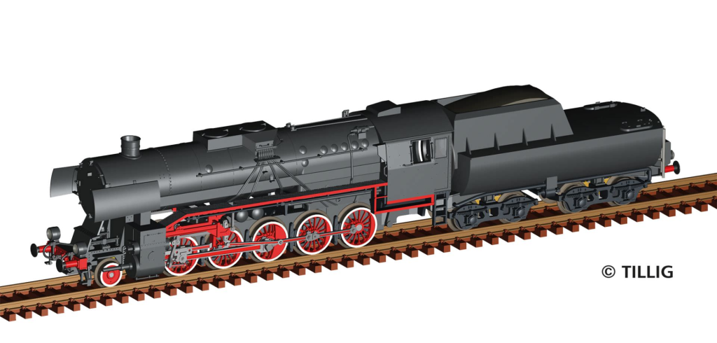 TILLIG 02062 Dampflokomotive der PKP Spur TT