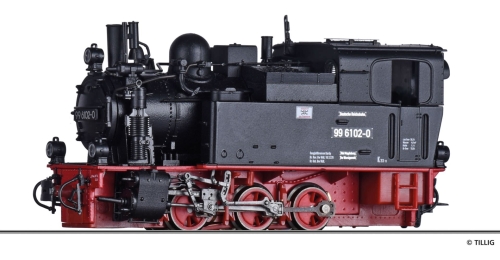 TILLIG 02923 Dampflokomotive der DR Spur H0m