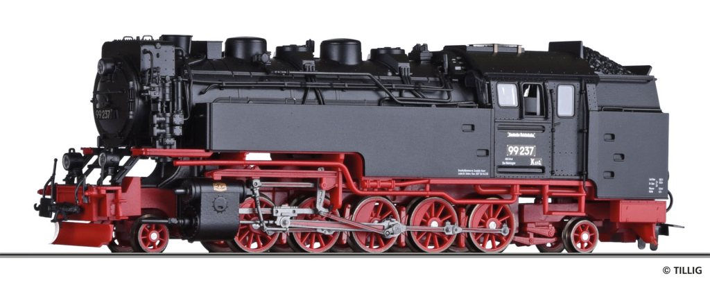TILLIG 02932 Dampflokomotive der DR Spur H0m