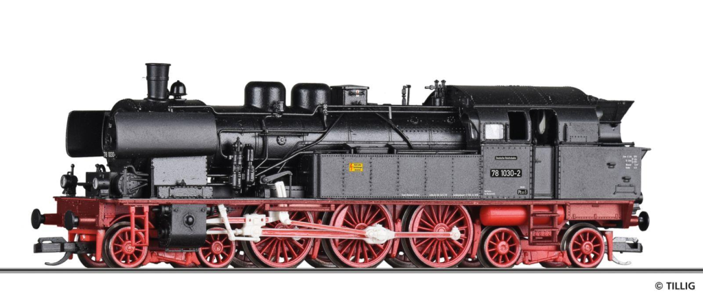 TILLIG 04205 Dampflokomotive der DR Spur TT