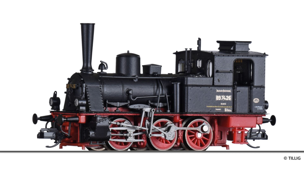 TILLIG 04247 Dampflokomotive der DRG Spur TT