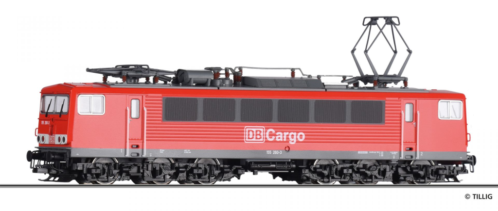 TILLIG 04332 Elektrolokomotive der DB Cargo Spur TT