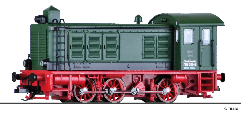 TILLIG 04642 Diesellokomotive der DR Spur TT