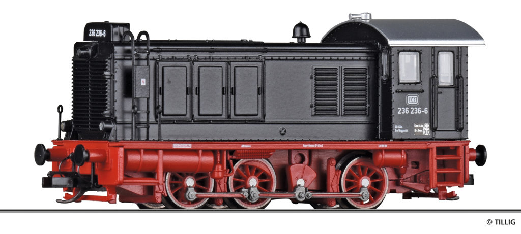 TILLIG 04646 Diesellokomotive der DB Spur TT