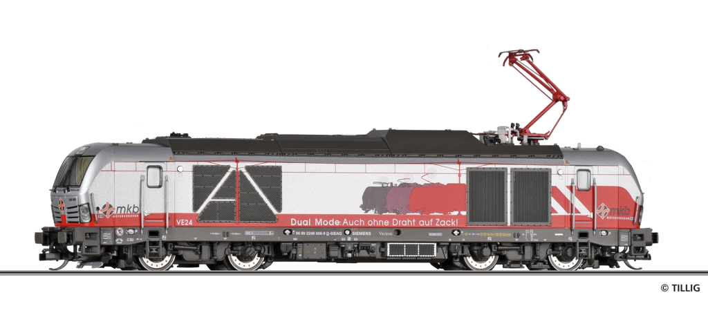 TILLIG 04866 Dual Mode Lokomotive der Mindener Kreisbahnen GmbH Spur TT