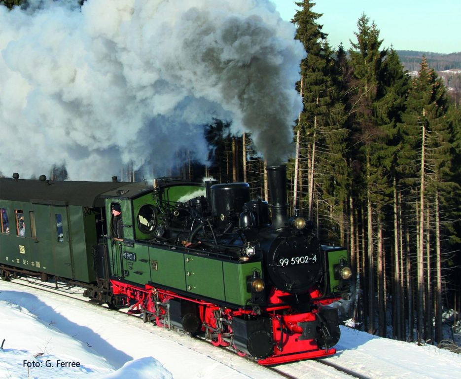 TILLIG 05821 Dampflokomotive der HSB Spur H0e