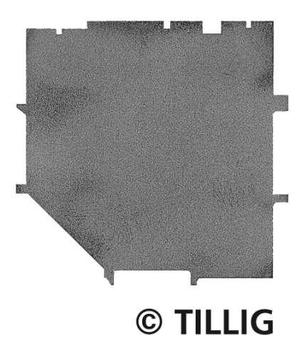 TILLIG 08962 Lehre für Radsatz und Gleis für Spur H0 16,5 mm Spur H0