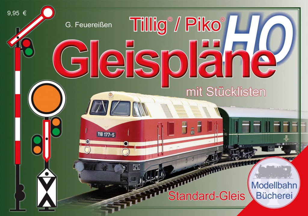 TILLIG 09607 Gleispläne H0 Spur H0