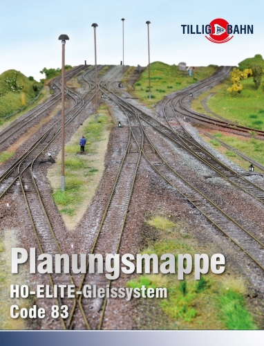 TILLIG 09620 Planungsmappe, H0-Elite-Gleissystem Spur H0