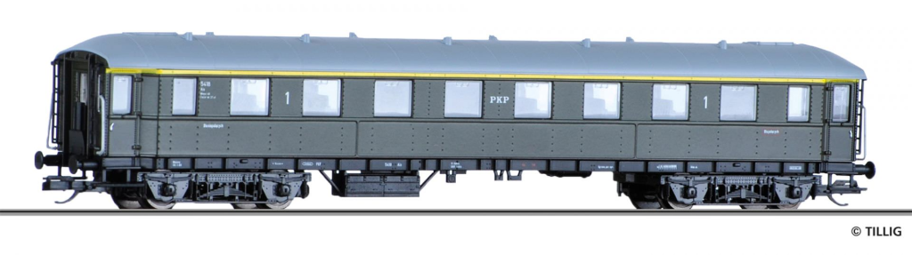 TILLIG 13366 Reisezugwagen der PKP Spur TT
