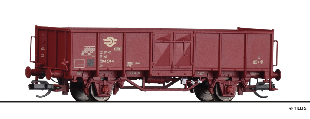 TILLIG 14080 Offener Güterwagen der MAV Spur TT