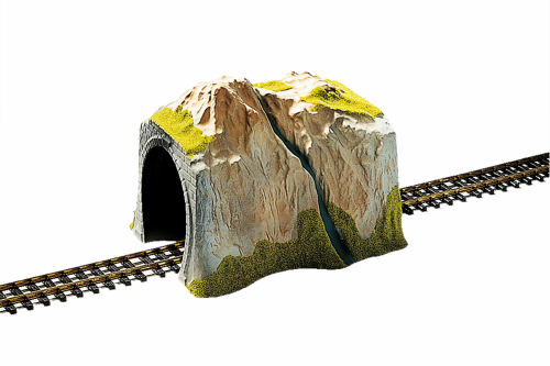 NOCH 67660 Tunnel 1-gleisig, gerade, 38 x 32 cm G