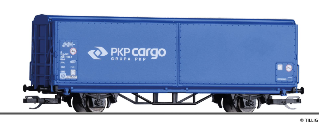 TILLIG 14844 START-Schiebewandwagen der PKP Cargo Spur TT