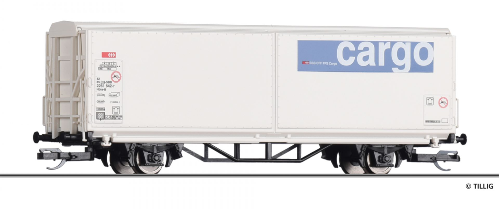 TILLIG 14848 START-Schiebewandwagen der SBB Cargo Spur TT