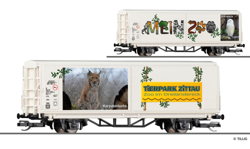 TILLIG 14852 START-Schiebewandwagen „Mein Zoo“ Spur TT