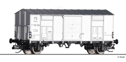 TILLIG 14885 Gedeckter Güterwagen der FS Spur TT