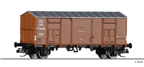 TILLIG 14890 Gedeckter Güterwagen der FS Spur TT