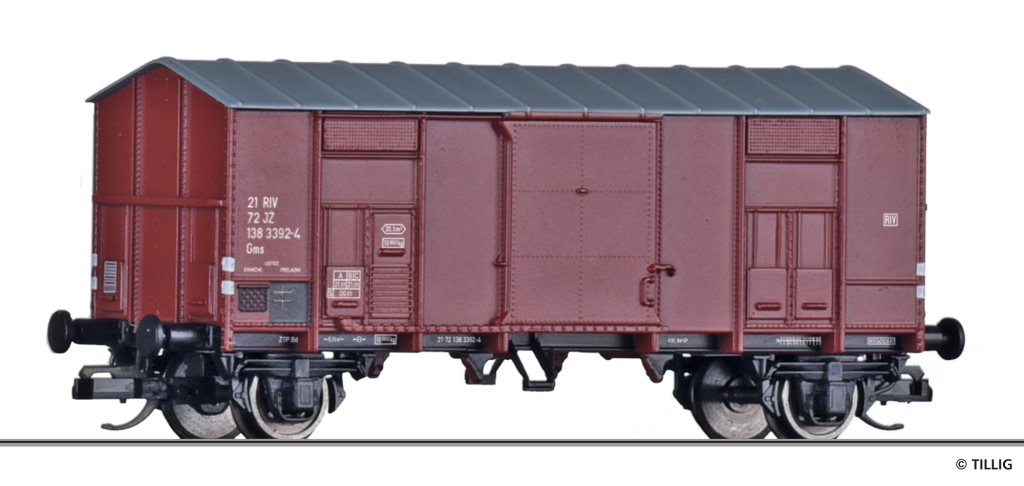 TILLIG 14891 Gedeckter Güterwagen JZ Spur TT