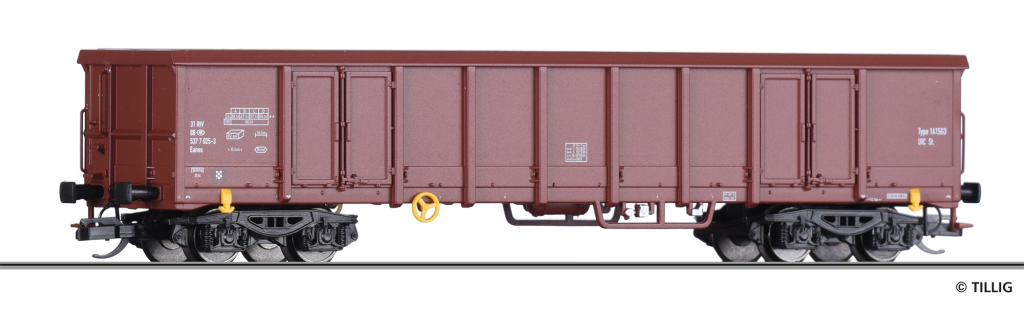 TILLIG 15677 Offener Güterwagen der SNCB Spur TT