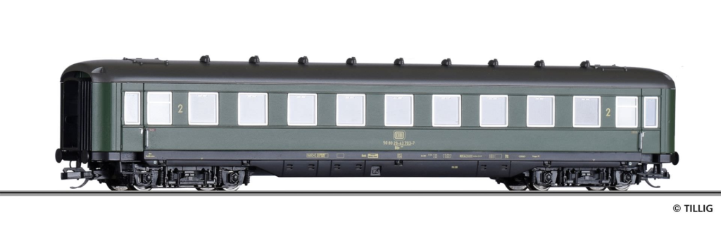 TILLIG 16945 Reisezugwagen der DB Spur TT
