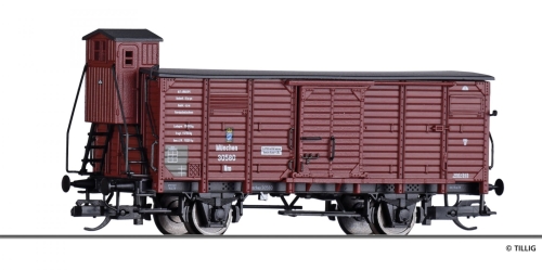 TILLIG 17396 Gedeckter Güterwagen der K.Bay.Sts.B. Spur TT