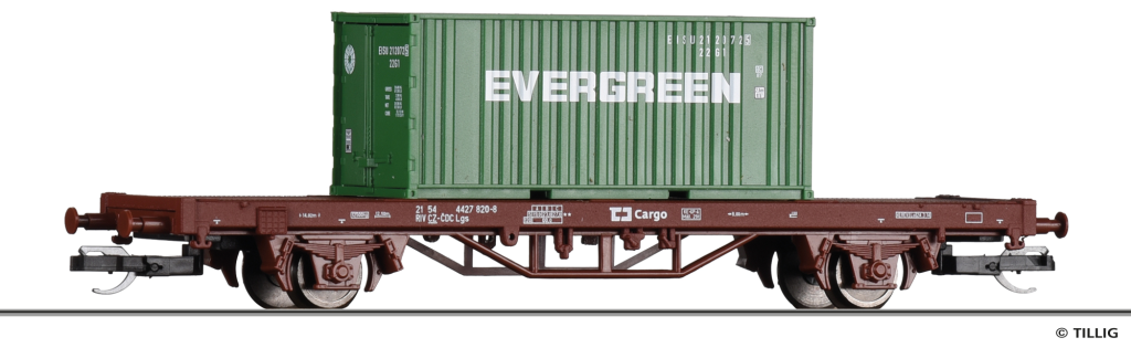 TILLIG 17482 START-Containertragwagen der CD Spur TT