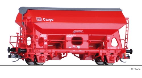 TILLIG 17560 Schwenkdachwagen der DB Cargo Spur TT