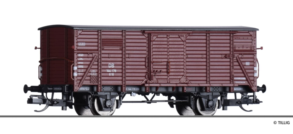 TILLIG 17928 Gedeckter Güterwagen der DB Spur TT