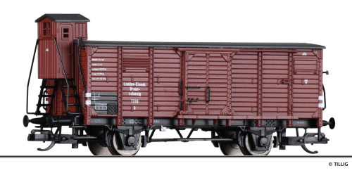 TILLIG 17933 Gedeckter Güterwagen der Braunschweigischen Landes-Eisenbahn Spur TT