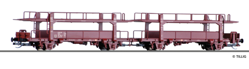TILLIG 18591 Autotransportwagen-Einheit DR Spur TT