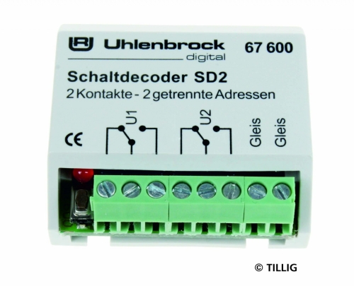 TILLIG 66836 Schaltdecoder SD2 Spur TT