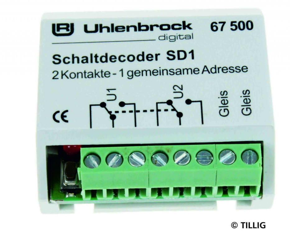 TILLIG 66837 Schaltdecoder SD1 Spur TT