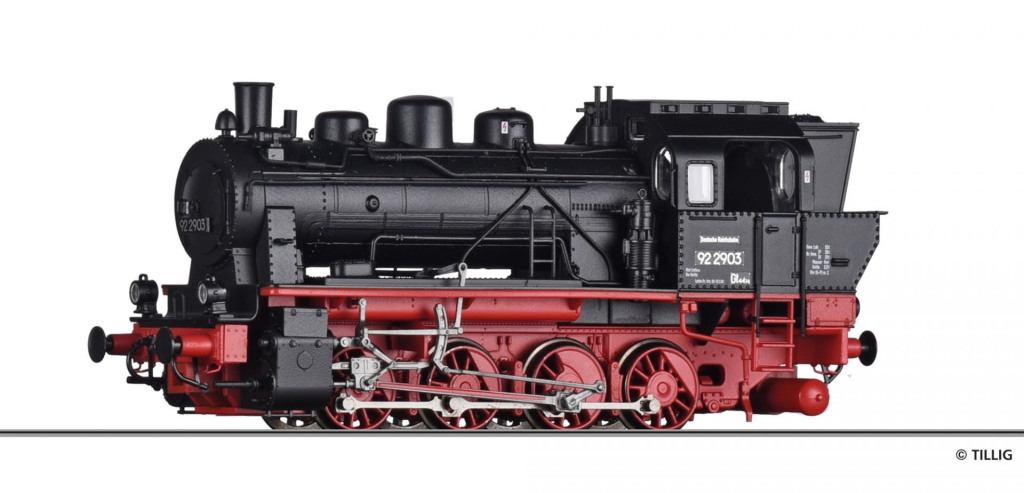 TILLIG 72016 Dampflokomotive der DR Spur H0