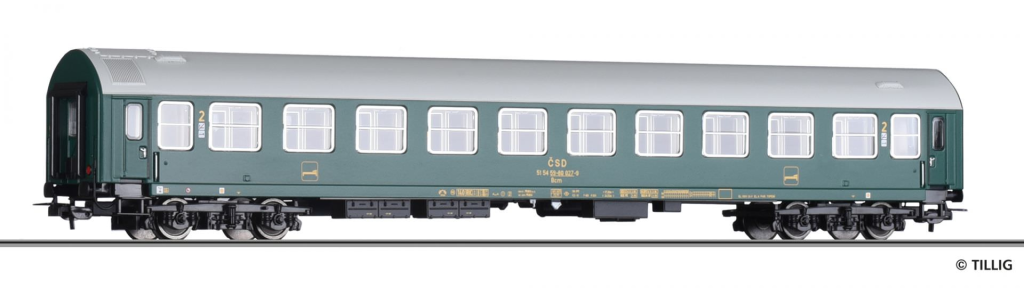 TILLIG 74940 Liegewagen der ČSD Spur H0