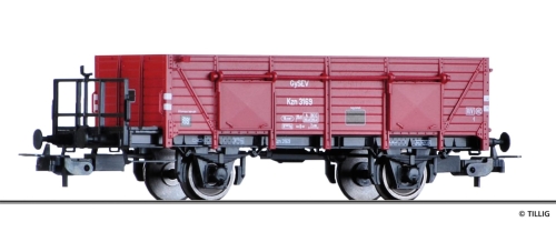 TILLIG 76897 Offener Güterwagen der GySEV Spur H0
