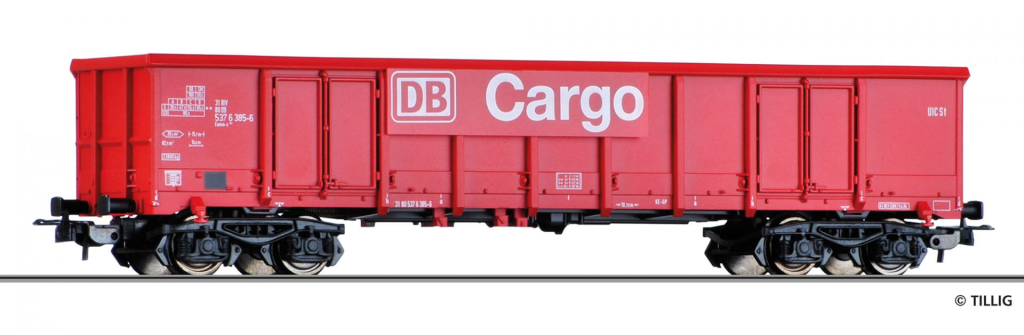 TILLIG 77005 Offener Güterwagen der DB Cargo Spur H0