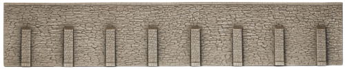 NOCH 58067 Stützmauer extra-lang, 66 x 12,5 cm H0