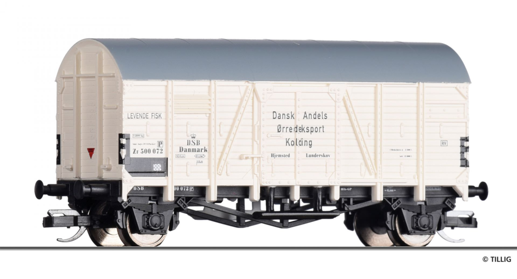 TILLIG 95235 Gedeckter Güterwagen der DSB Spur TT